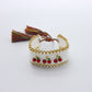 Pulsera Blanca con Cerezas
