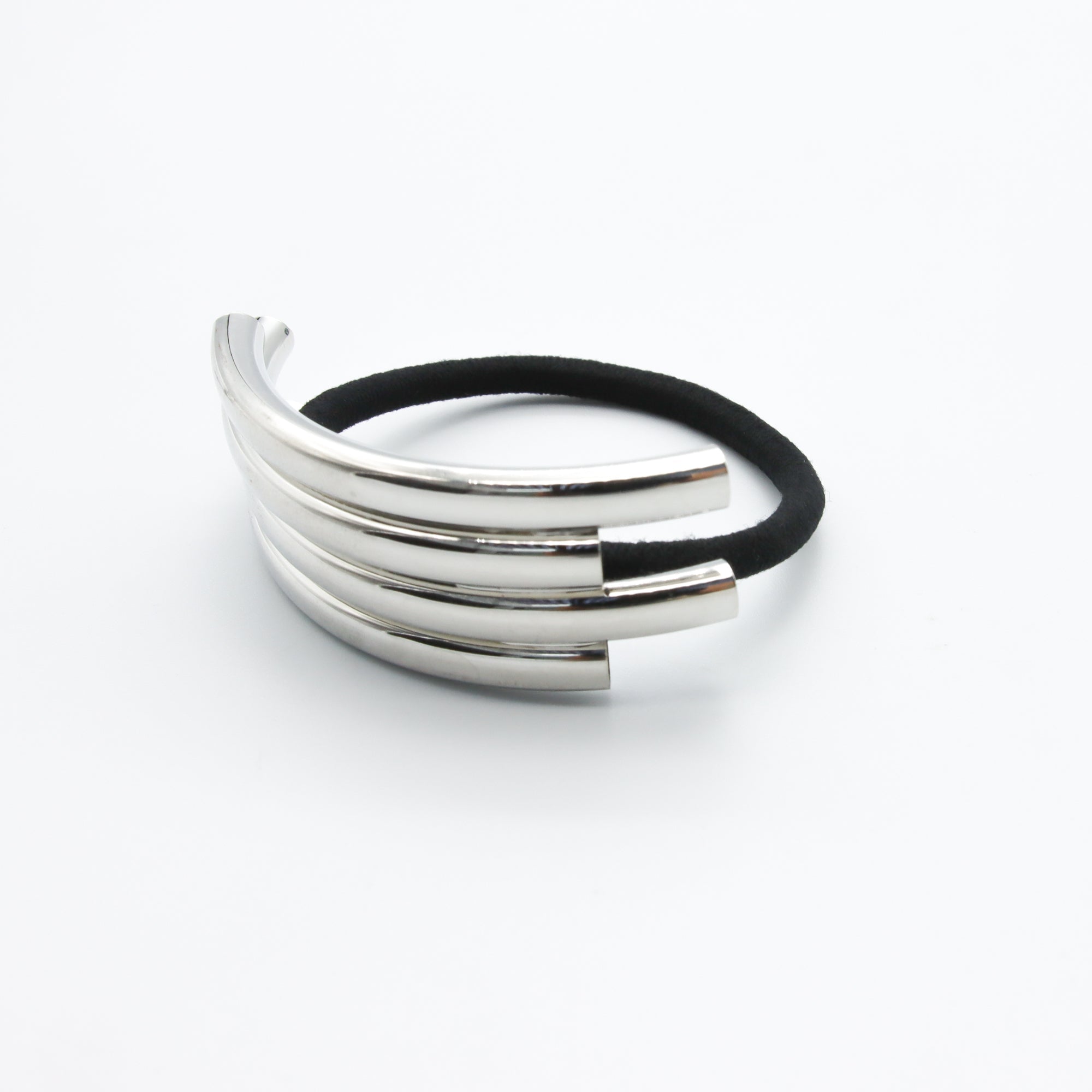 Hair Cuff Zag Silver