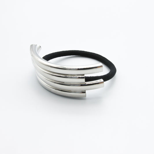 Hair Cuff Zag Silver