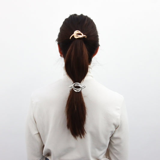 Hair Cuff Golden Knot