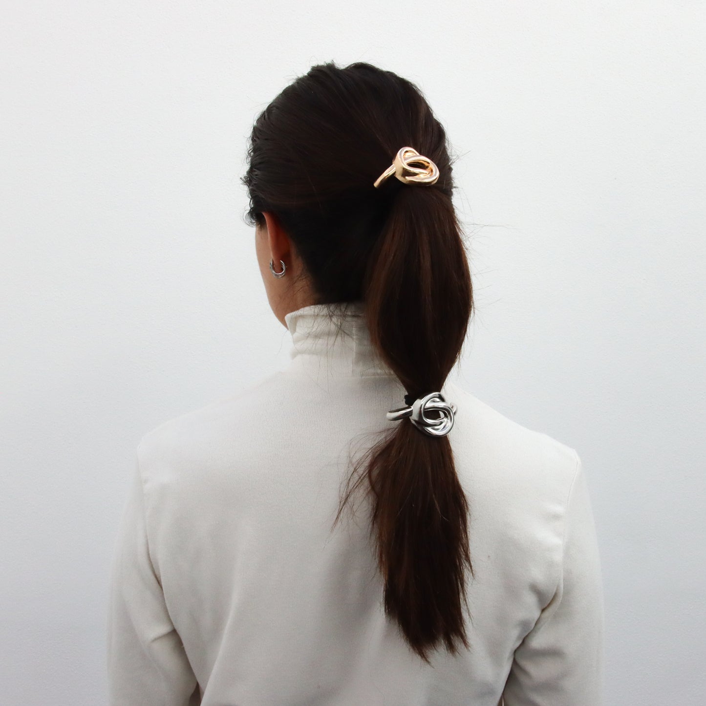 Hair Cuff Golden Knot