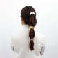 Hair Cuff  White Pearls