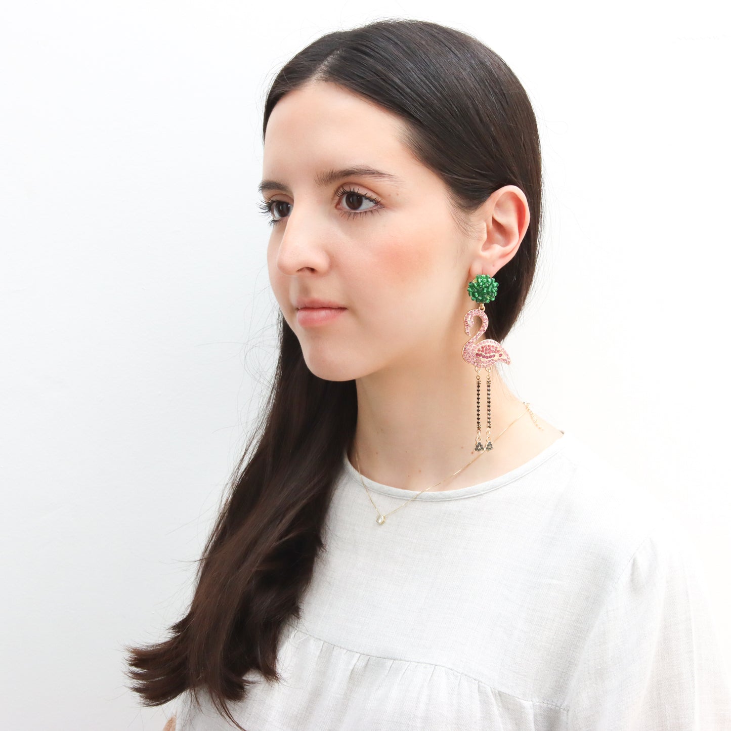 Aretes Flamingo