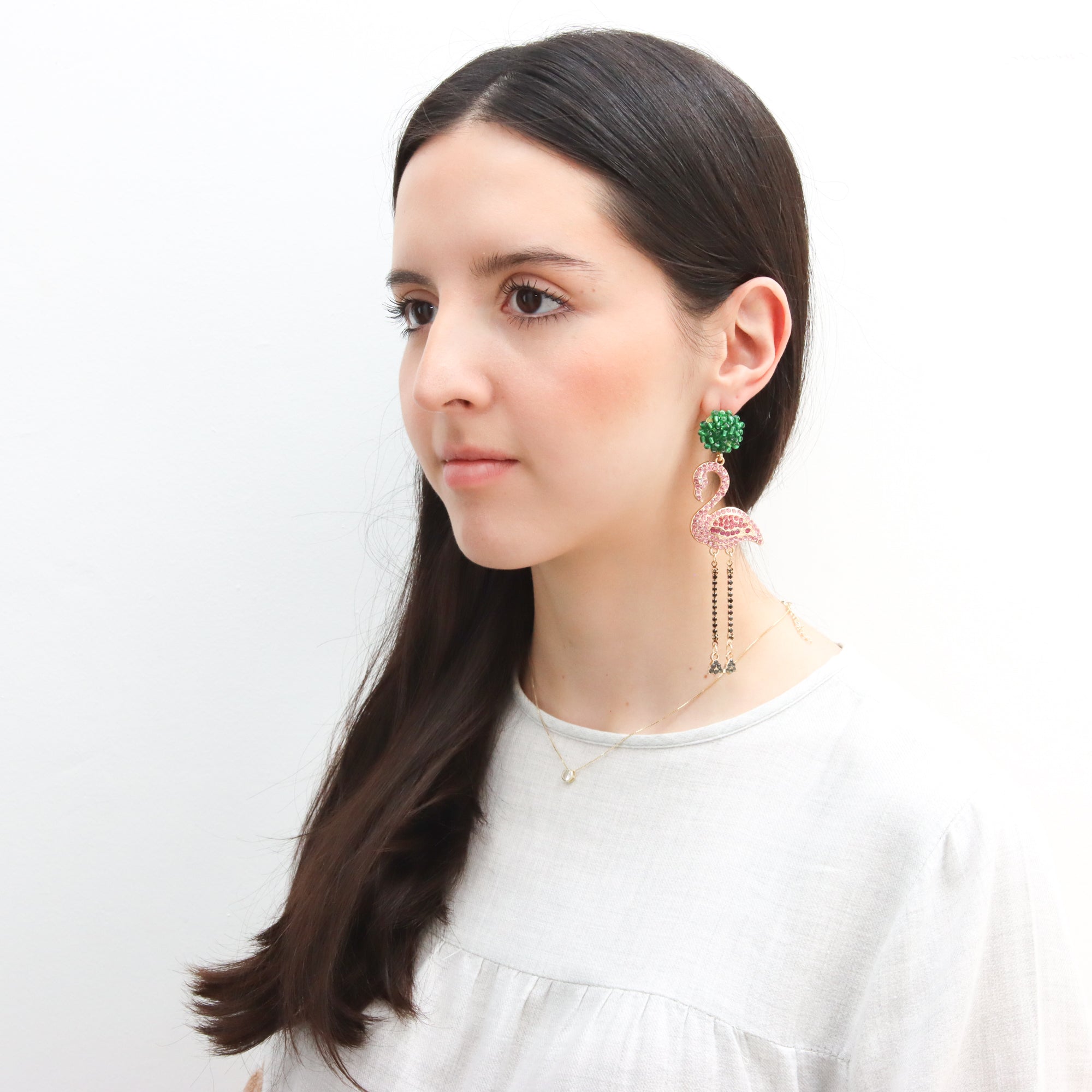 Aretes Flamingo