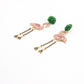 Aretes Flamingo