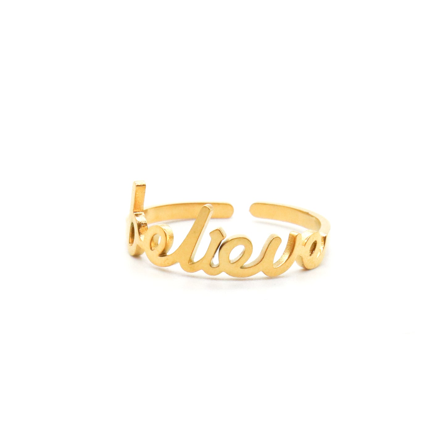 Anillo Believe Oro