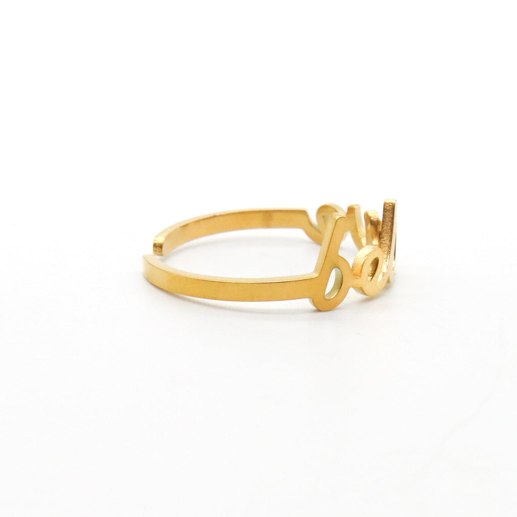 Anillo Believe Oro