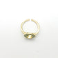 Anillo Dorado Mano de Hamsa