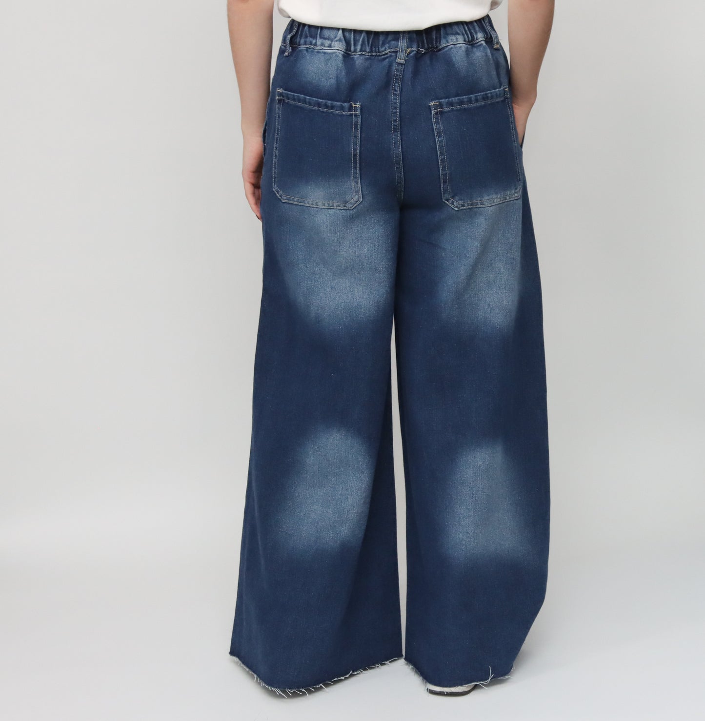Jeans Relajados Cintura Alta